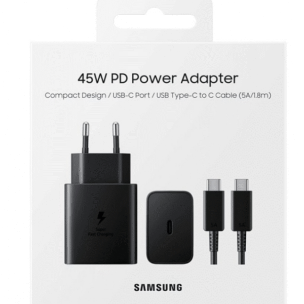 Samsung 45W 5A USB-C Power Adapter with Cable