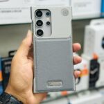 Frameless PU leather cover with perfume holder Samsung cover - Image 2