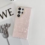 Slim Glacier Marble Design Golden Camera Bumper Cover for Samsung !!!