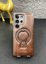 RMB MAX High-End Compatible PU Leather MagSafe Stand Case - Image 3