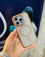 Premium Clear Side Soft Metal Lens Case For iPhone - Image 2