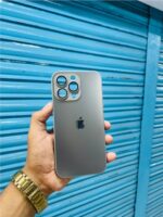 Premium Side Soft Matty Finish Case For iphone With lens Protection - Image 3