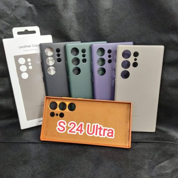 Samsung Premium Quality Leather Bumper Case